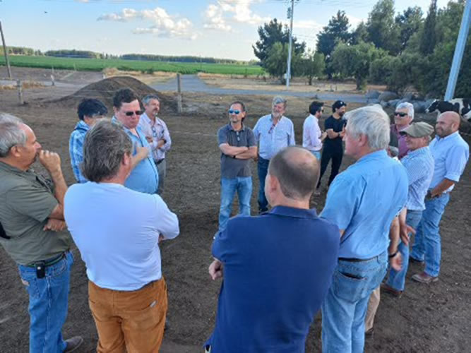 Fedeleche visita Leche del Bio-Bio, donde se realza el modelo asociativo como motor de desarrollo de los productores