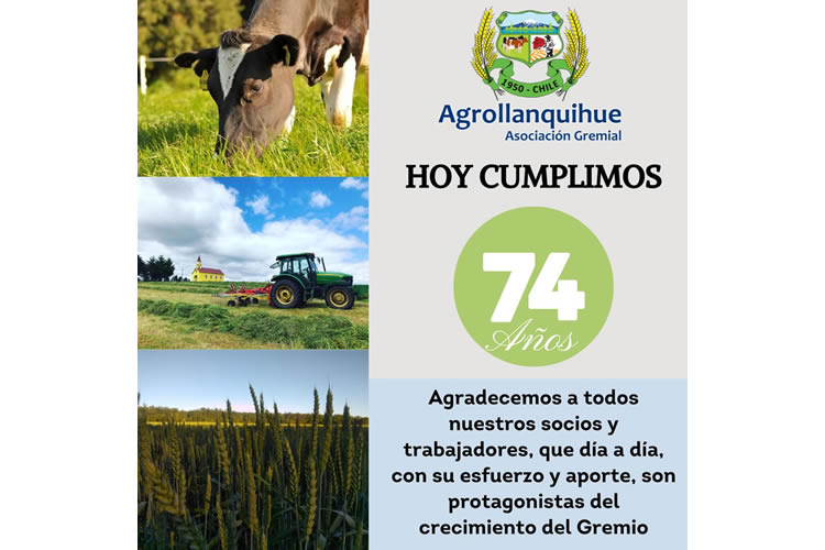 Agrollanquihue celebra su 74° aniversario