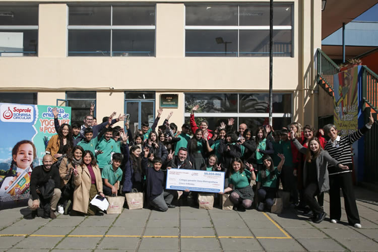 Soprole lanza nueva edición de concurso de reciclaje para colegios