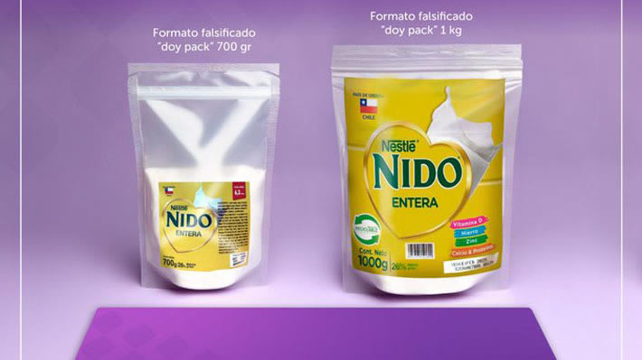 Emiten alerta por falsificación de leche en polvo comercializada en la RM y Valparaíso