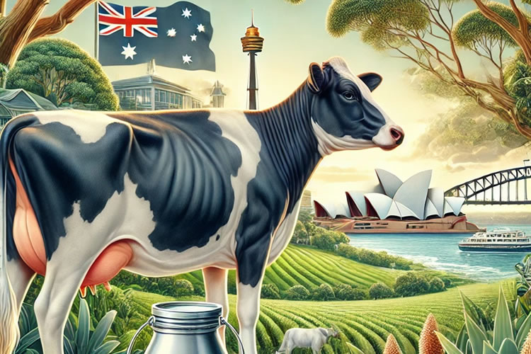 Australia: Producción de leche crecerá un 1,1% en 2025