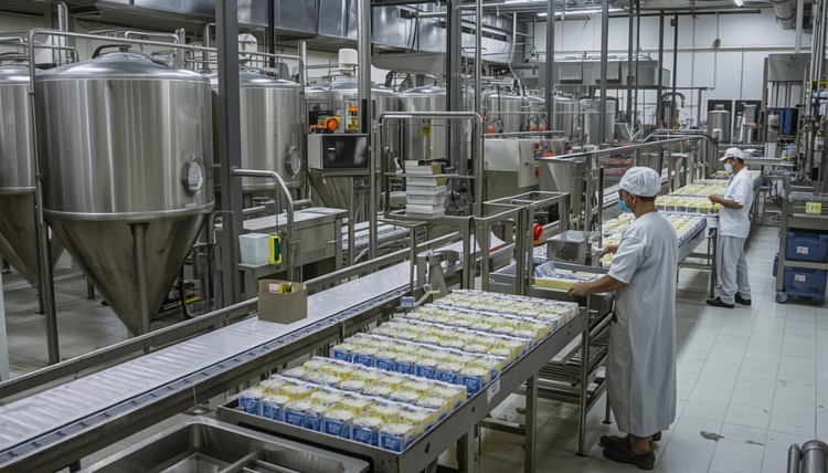 Elaboración de productos lácteos crece mayormente al mes de marzo