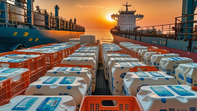 Exportaciones lácteas alcanzan cifra histórica en 2025